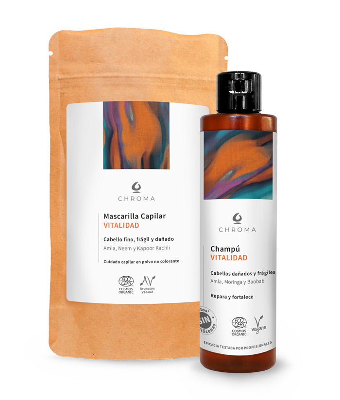 Pack Revitaliza tu cabello: Champú + Mascarilla Vitalidad