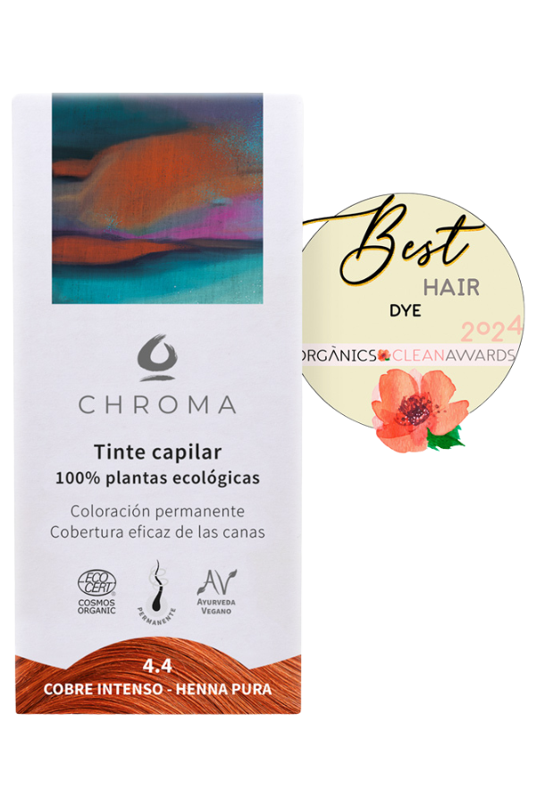 Tinte 4.4 - Cobre Intenso-Henna Pura
