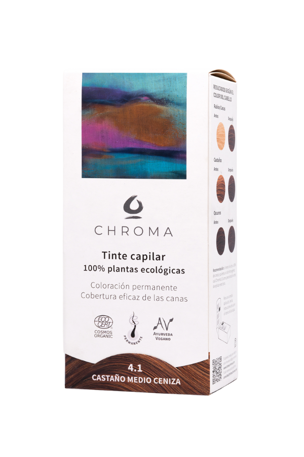 Tinte 4.1 - Castaño Medio Ceniza