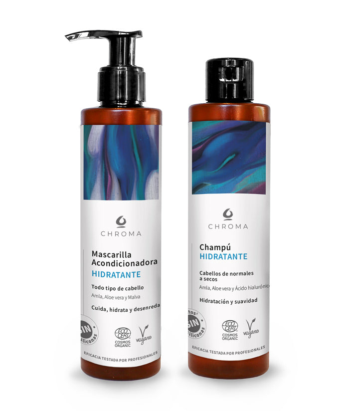 Pack Hidratación Profunda: Champú + Mascarilla acondicionadora