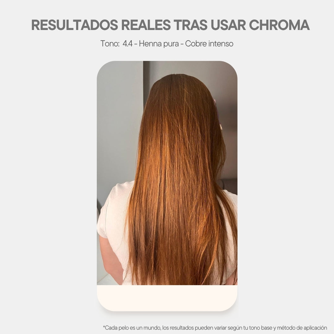 Tinte 4.4 - Cobre Intenso-Henna Pura