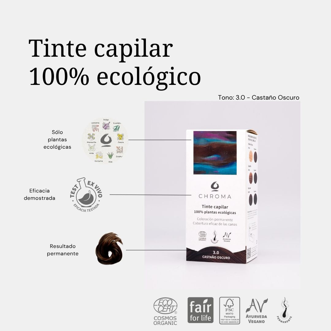 Tinte 3.0 - Castaño Oscuro