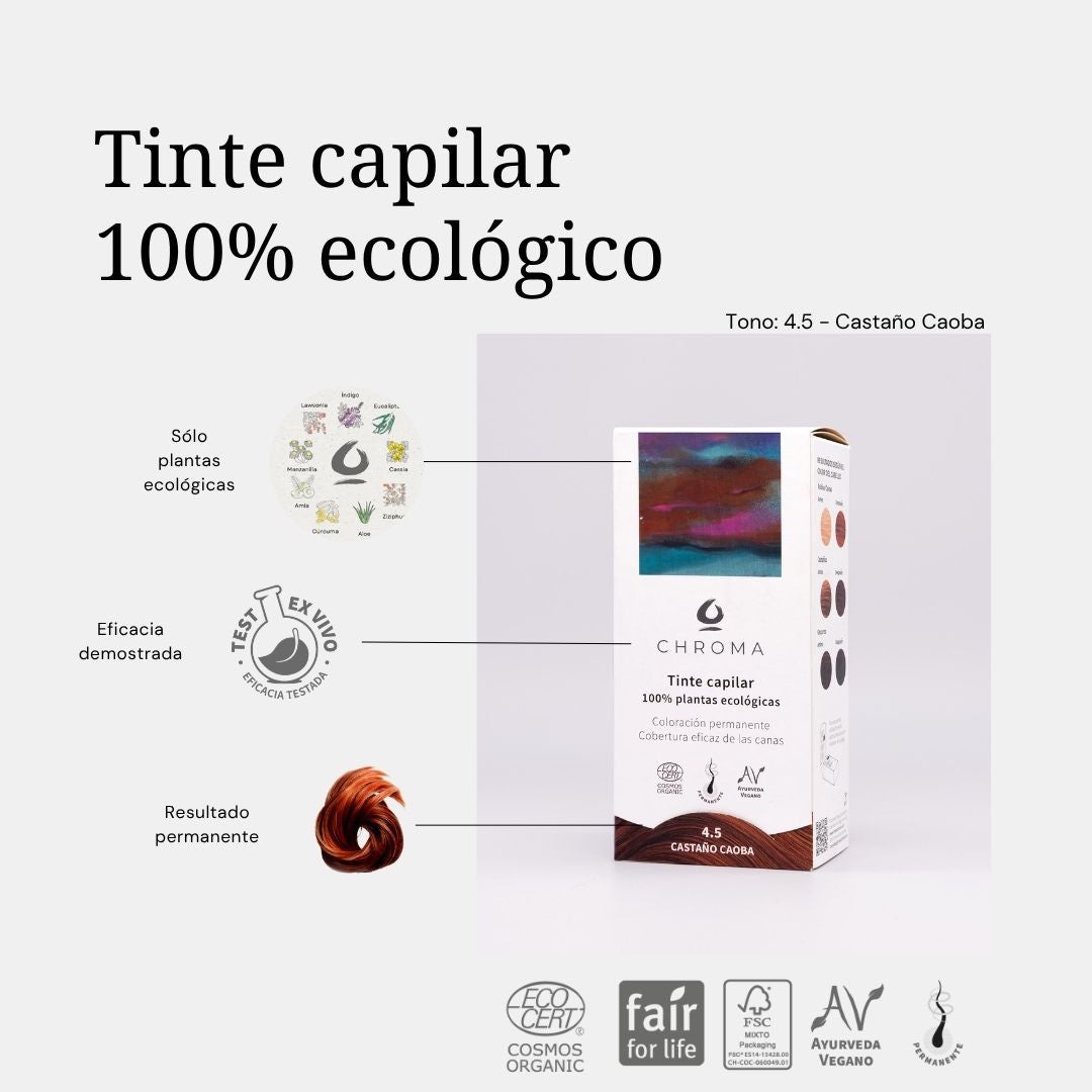 Tinte 4.5 - Castaño Caoba