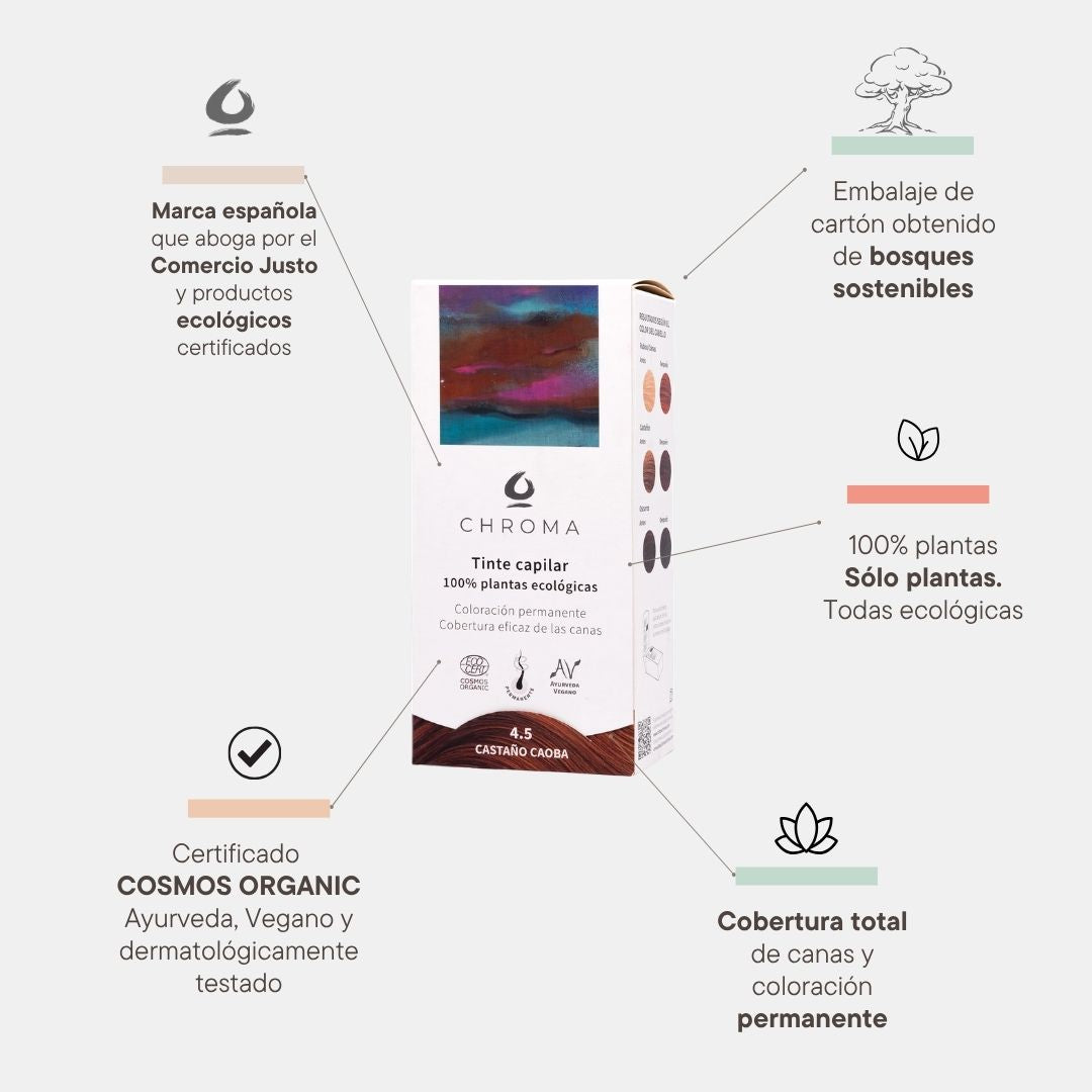 Tinte 4.5 - Castaño Caoba